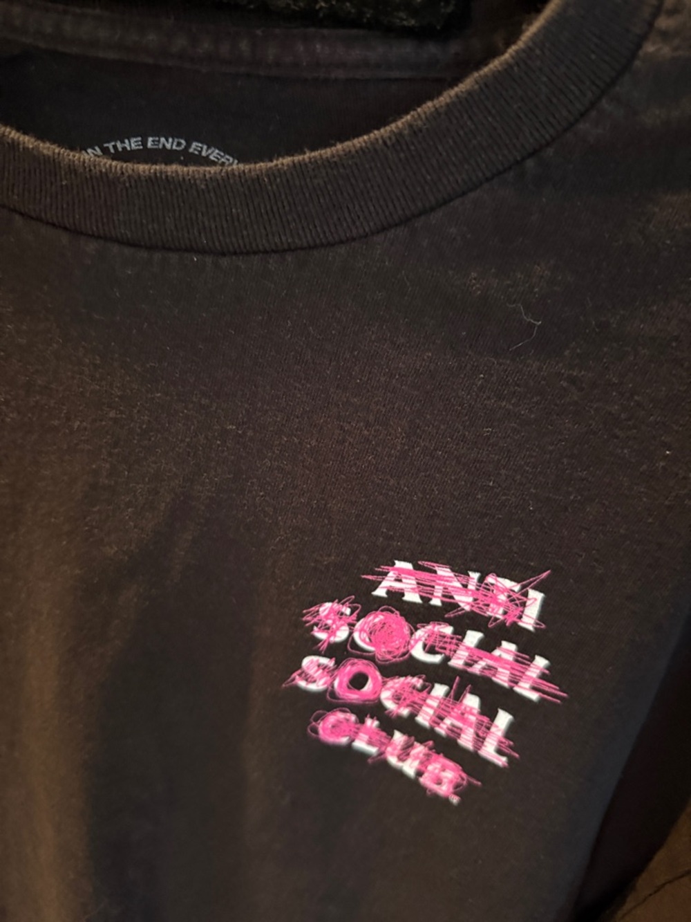 Anti Social Social Club Black Tee